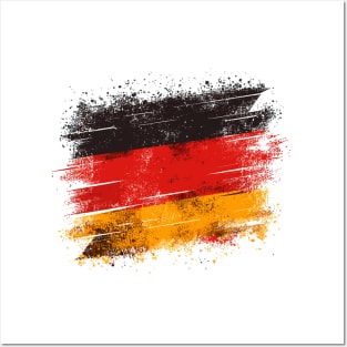 Germany flag Posters and Art